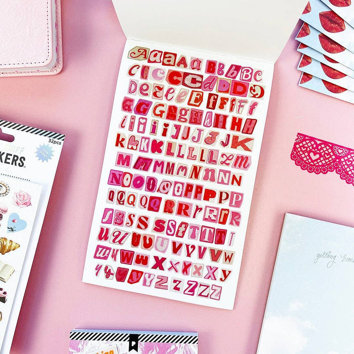 Coquette Junk Journal Sticker Book