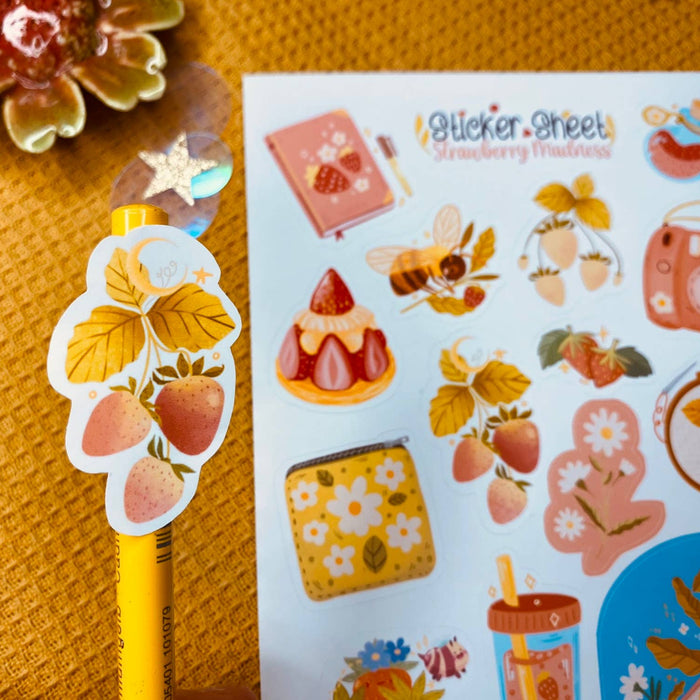 Strawberry Sticker Sheet