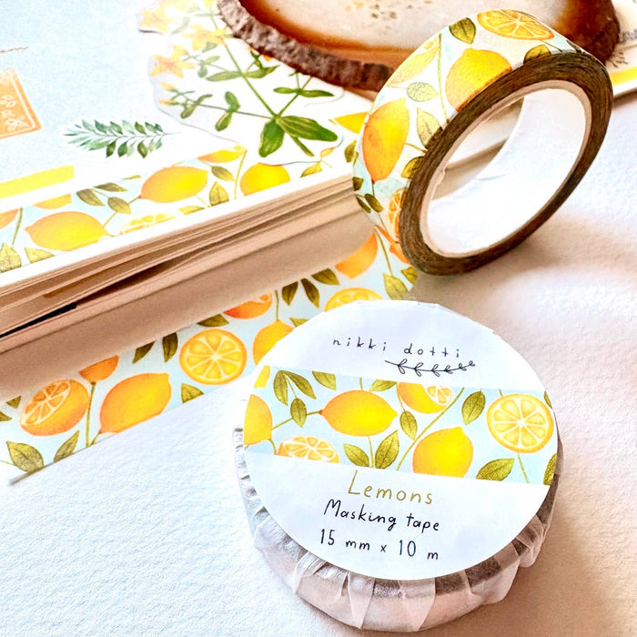 Lemons Washi Tape