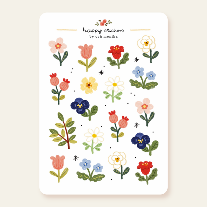 Floral - Sticker Sheet