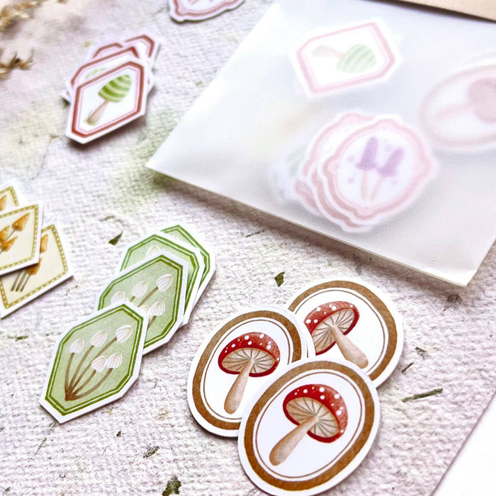 Sticker Flakes - Mushrooms