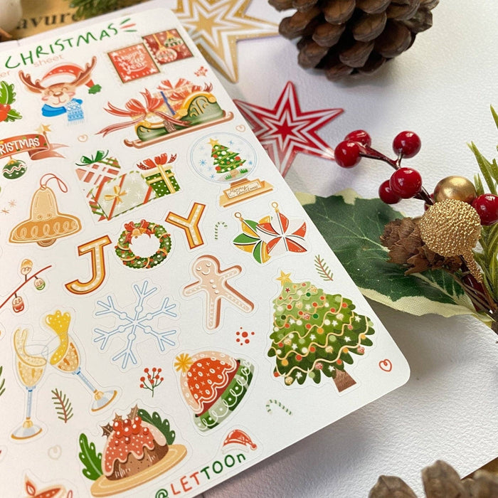 Christmas In My Heart Stickers