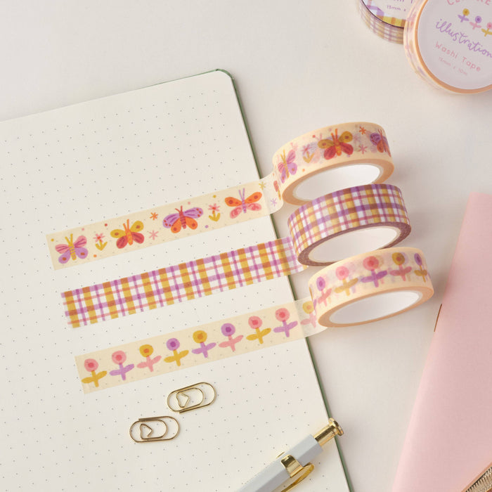 Pastel Gingham Washi Tape