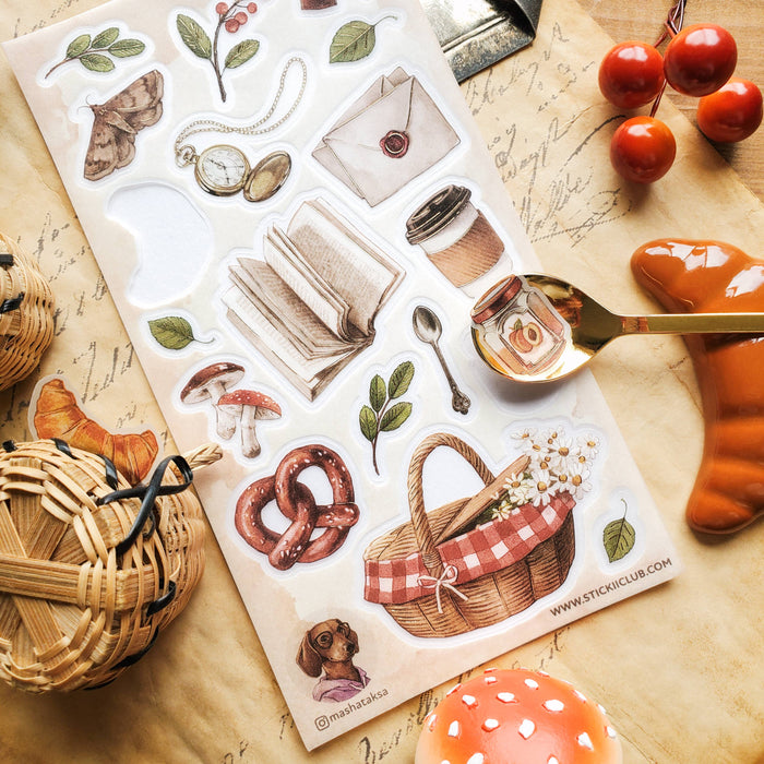 Autumn Picnic Sticker Sheet