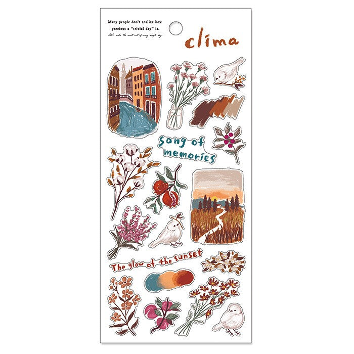 Mind Wave 'Clima' Series Stickers - Nostalgia