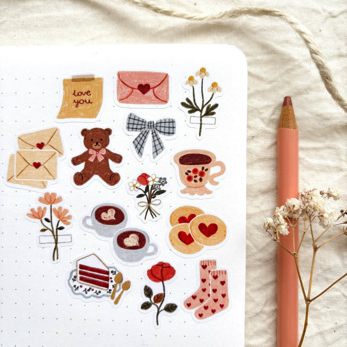 Sweet Love - Sticker Sheet