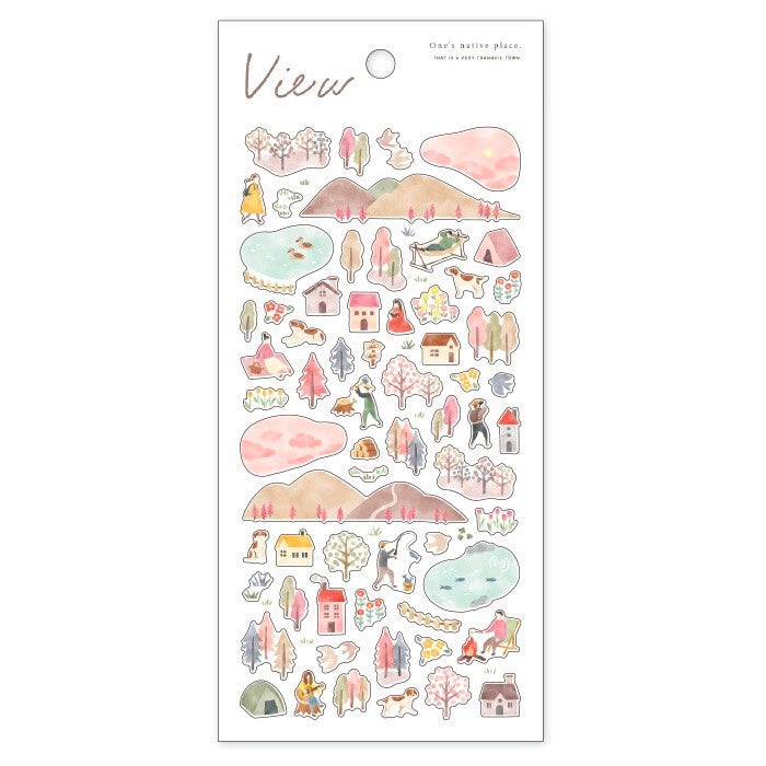 Mind Wave 'View' Series Stickers - 4pm