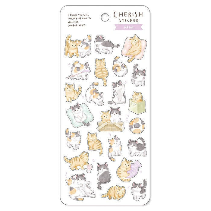 Mind Wave 'Cherish' Series Stickers - Cat