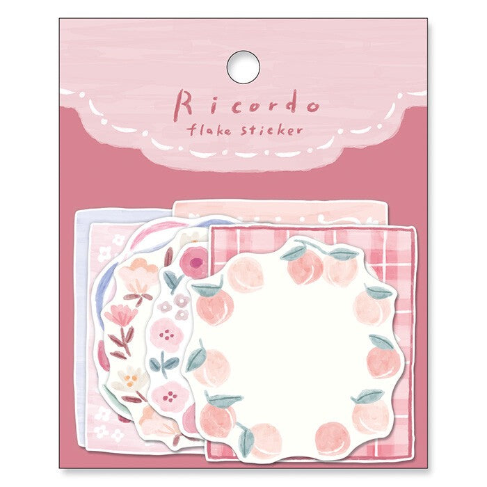 Mind Wave 'Ricordo' Series Flake Stickers - Pink