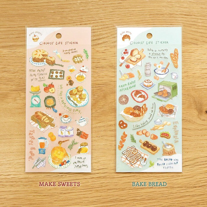 Mind Wave 'Choosy Life' Series Stickers - Bake Bread