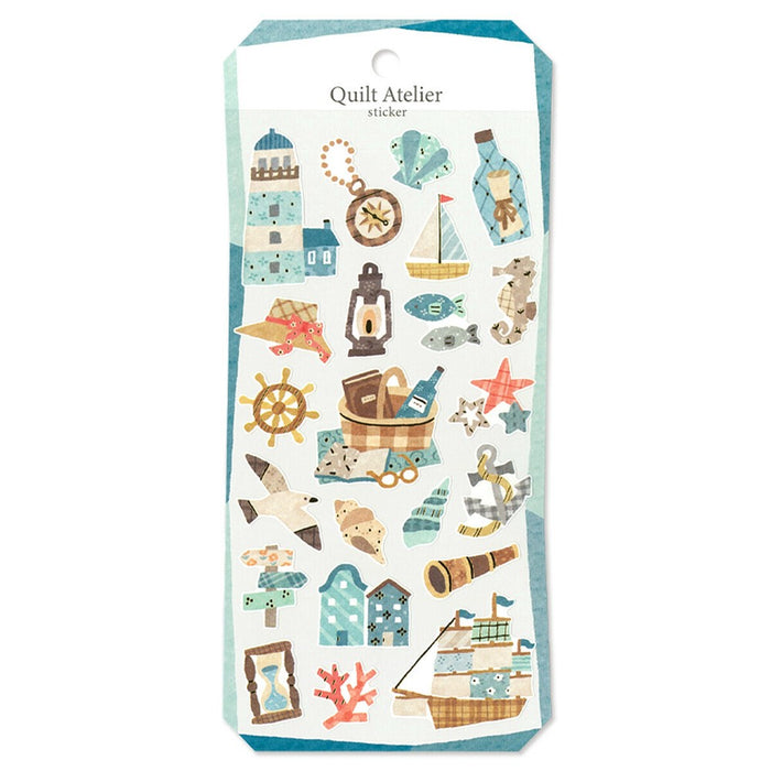 Mind Wave 'Quilt Atelier' Series Stickers - City with a Port