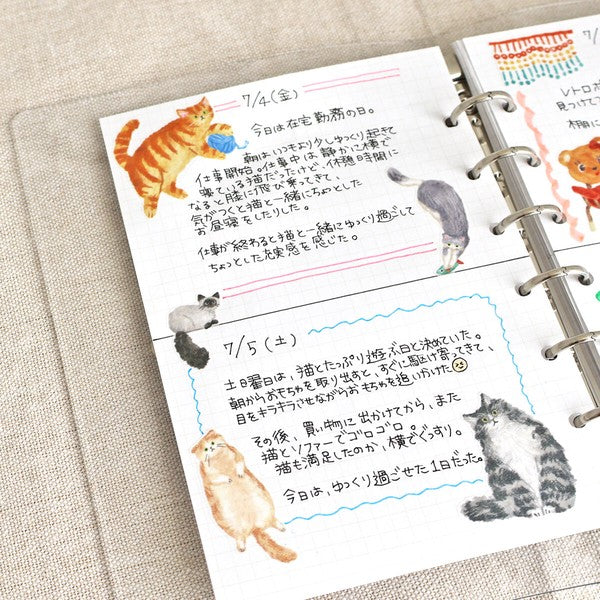 Mind Wave 'Heart Flutters' Series Stickers - Cat