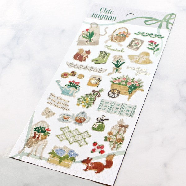 Mind Wave 'Chic Mignon' Series Stickers - Gardening