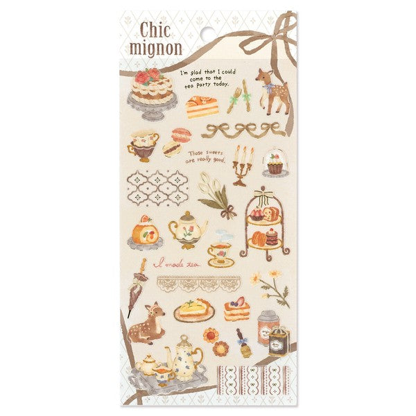 Mind Wave 'Chic Mignon' Series Stickers - Tea Party