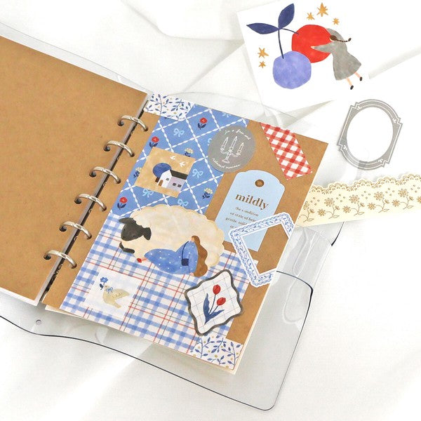 Mind Wave 'Yori-Dori' Series Flake Stickers - Slumber