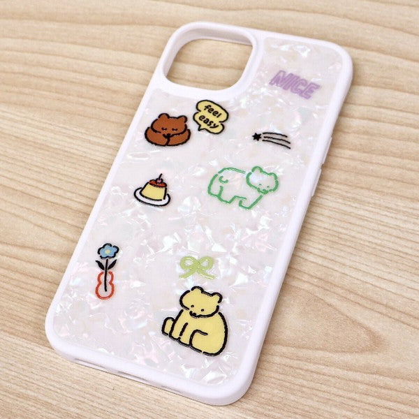 Mind Wave 'Sano' Pukumori Stickers - Bear