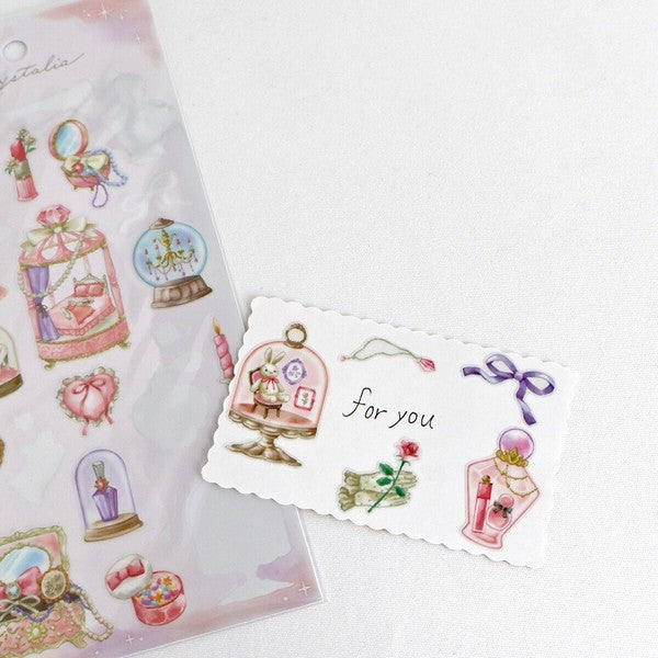 Mind Wave 'Crystalia' Series Clear Stickers - Dress Up