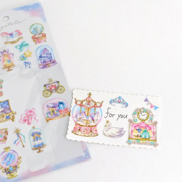 Mind Wave 'Crystalia' Series Clear Stickers - Toy