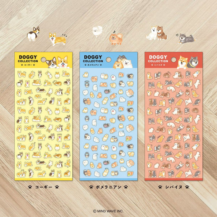 Mind Wave 'Doggy' Series Clear Stickers - Corgi