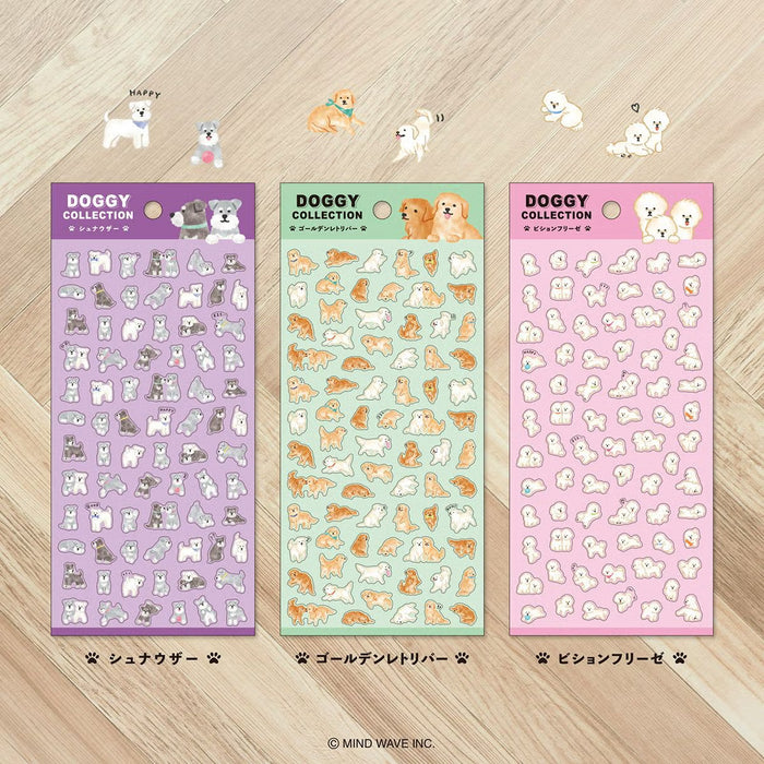Mind Wave 'Doggy' Series Clear Stickers - Schnauzer