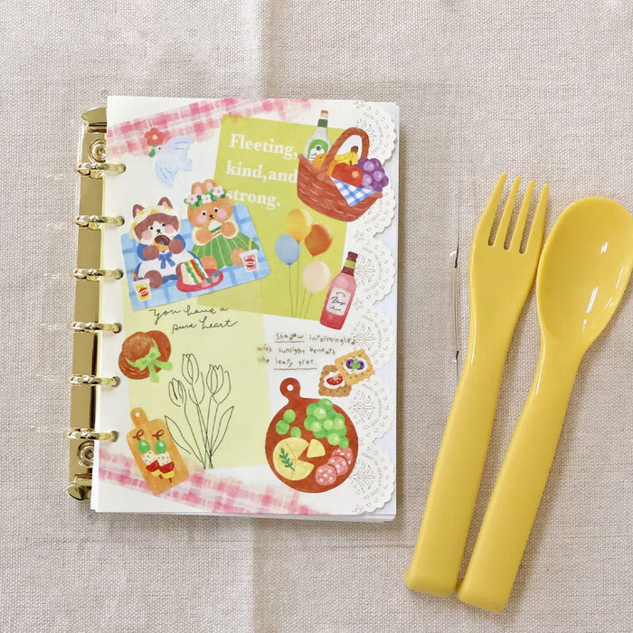 Mind Wave 'Happy Tummy' Series Stickers - Picnic