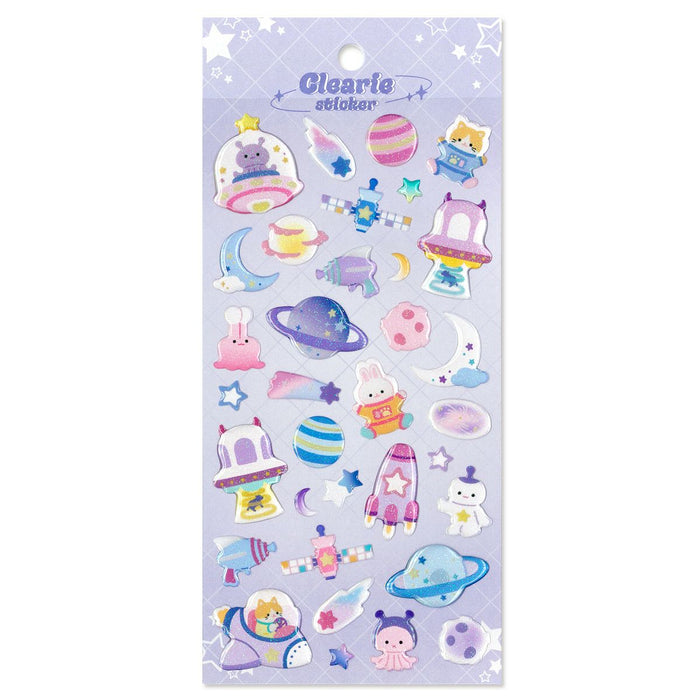 Mind Wave 'Clearie' Series Stickers - Planet