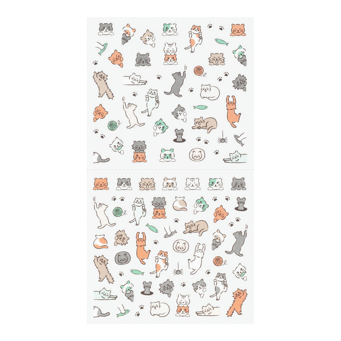 Midori Planner Stickers - Cat