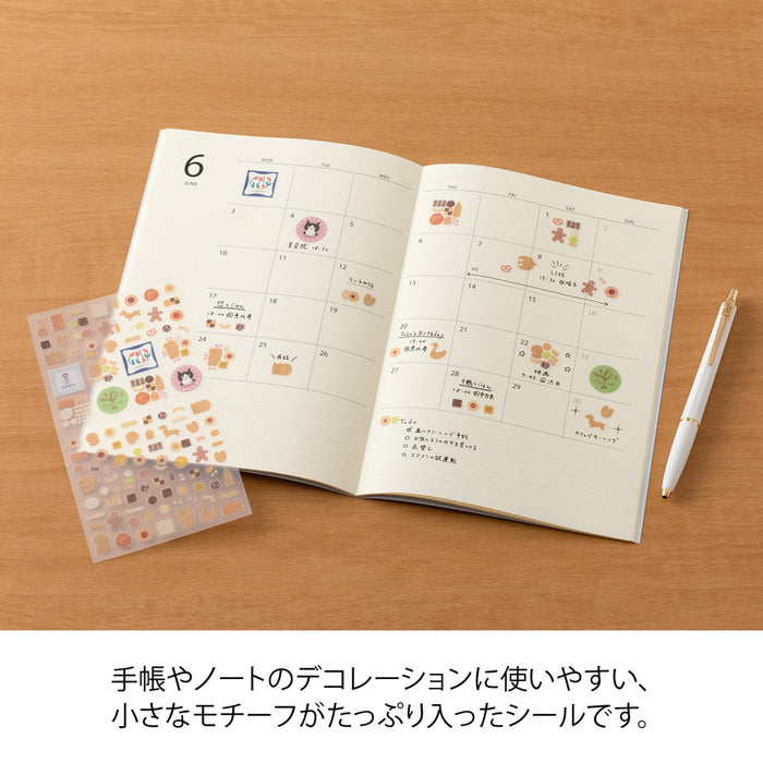 Midori Planner Stickers - Cookie