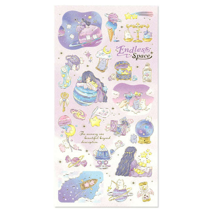 Mind Wave 'Choupinet' Series Stickers - Planet