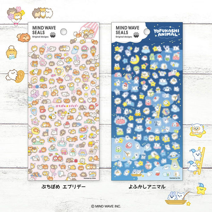 Mind Wave Clear Stickers - Petite Pom