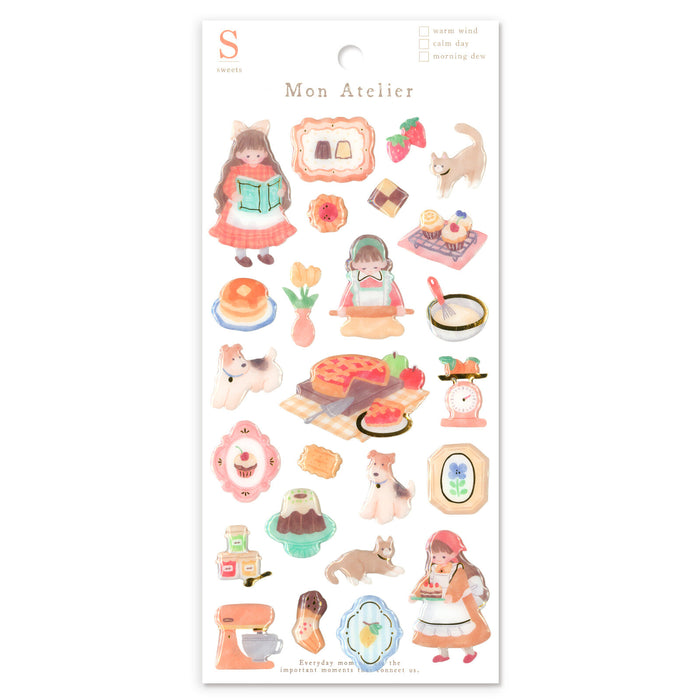 Mind Wave 'Mon Atelier' Series Stickers - Sweets