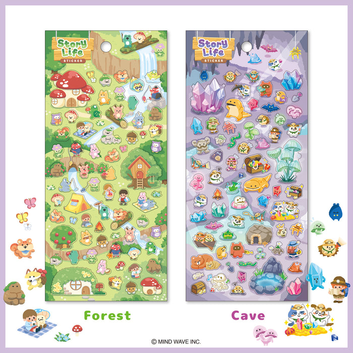 Mind Wave 'Story Life' Series Stickers - Forest