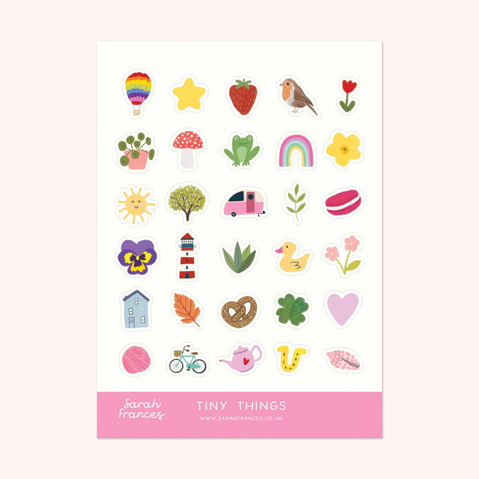 Tiny Things Sticker Sheet