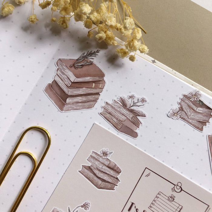 It's Time To Read Sticker Sheet