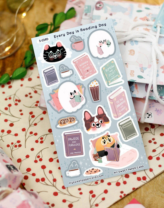 Every Day is Reading Day Stickers