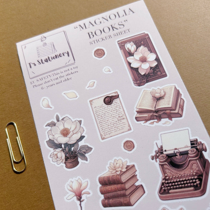 Magnolia Books Sticker Sheet