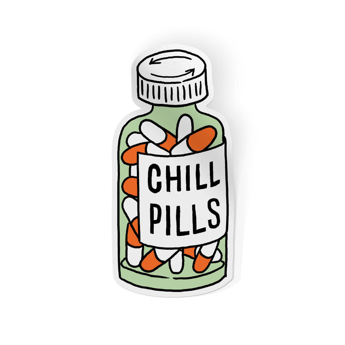 Chill Pill Vinyl Sticker