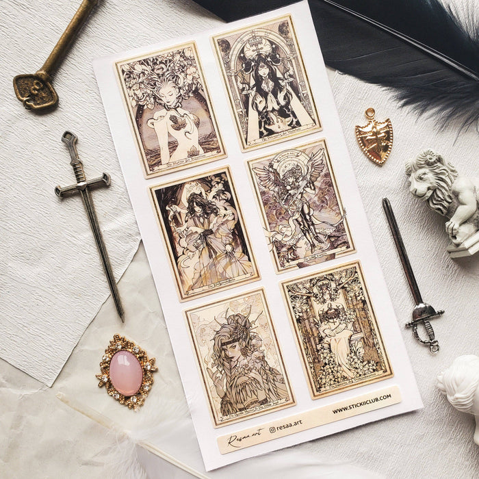 Goddess Arcana Sticker Sheet