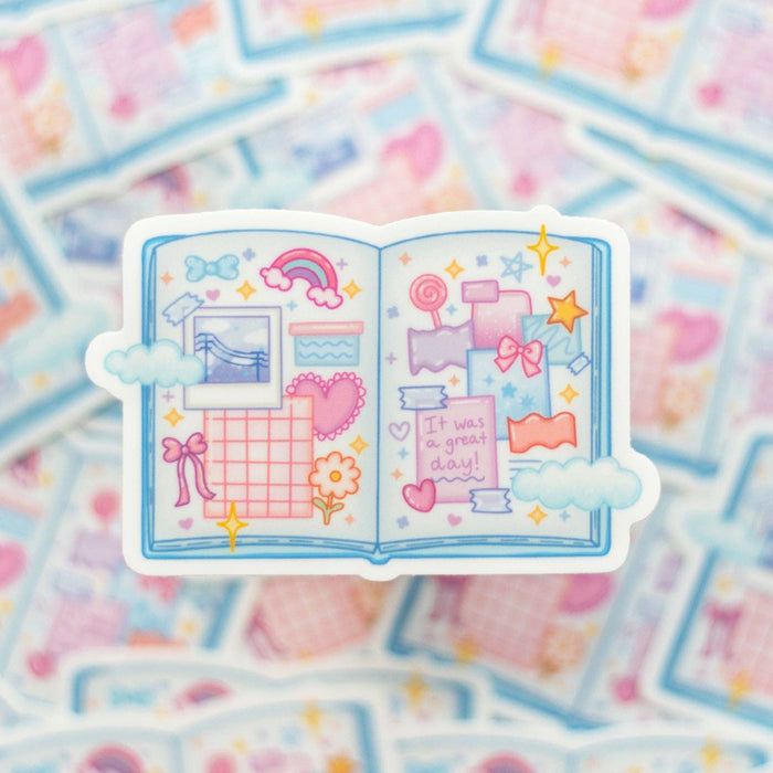 Journal Vinyl Sticker