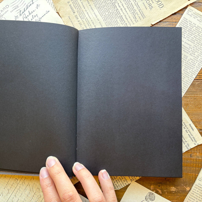 The Oracle B6 Black Paper Notebook - 150gsm