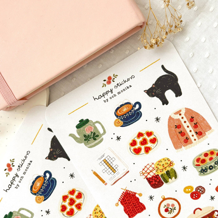 Granny Things - Sticker Sheet