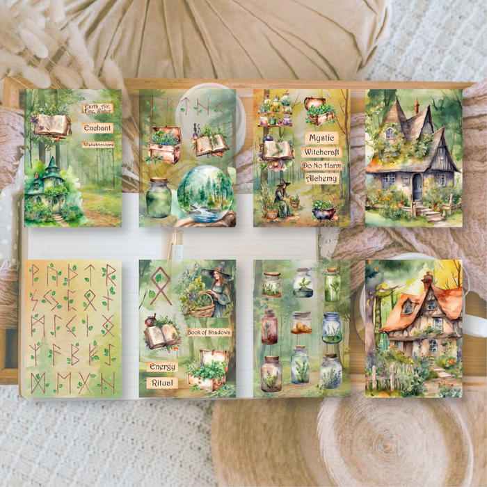 Earth Witches A7 (Mini) Scrapbook Paper Pack