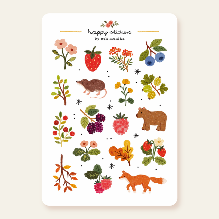 Berries - Sticker Sheet