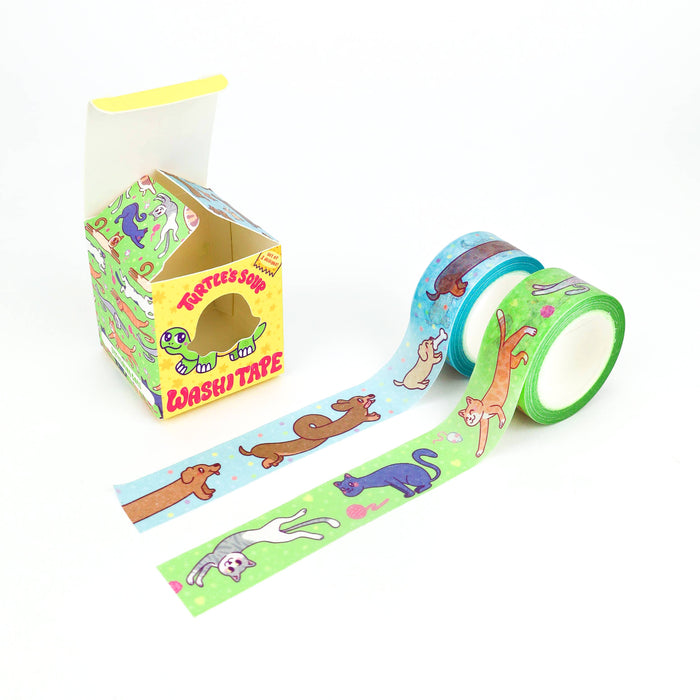 Long Pets Washi Tape Set