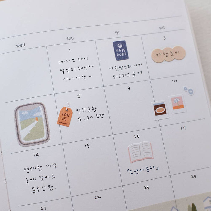 Daily Deco Stickers - Happy Journey