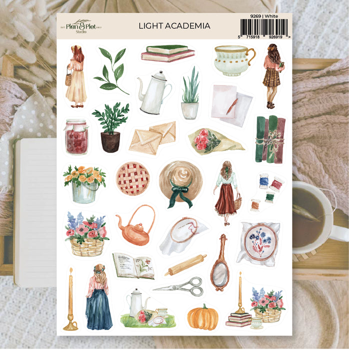 Light Academia Sticker Sheet