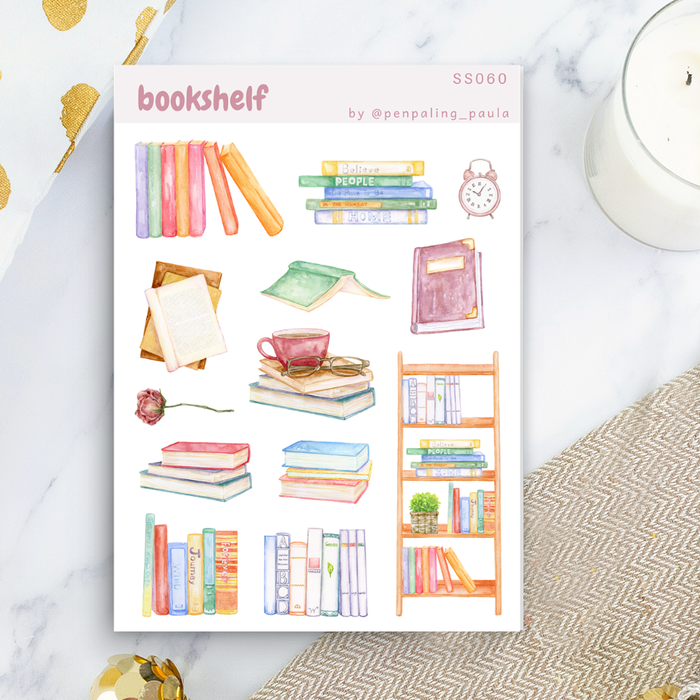Bookshelf - Sticker Sheet