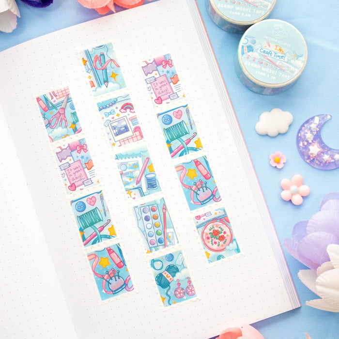 Craft Time Stamp Washi Tape