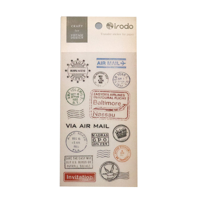Transfer Stickers for Paper - Postmark