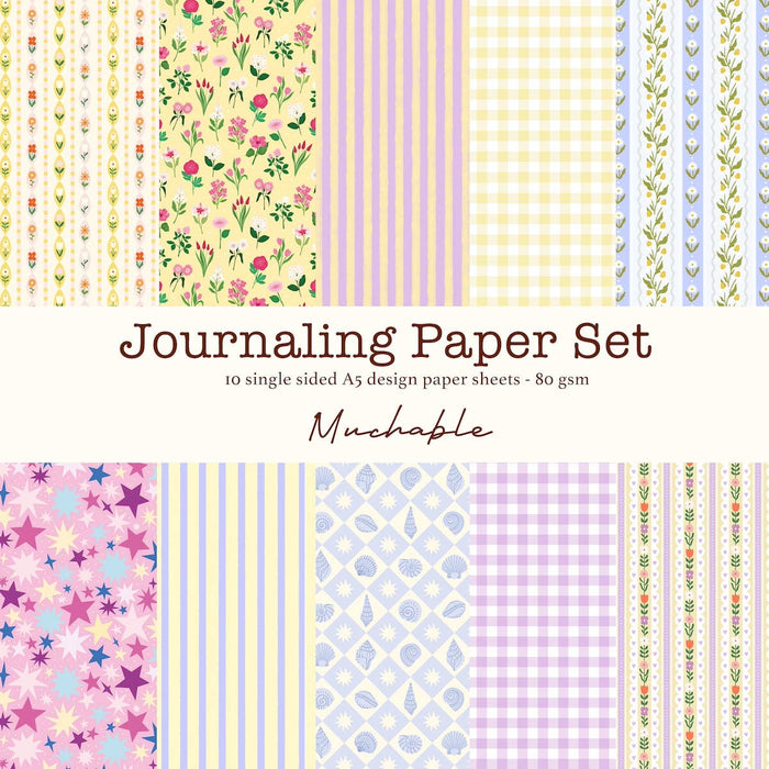 Journaling Paper Set - Checks & Stripes